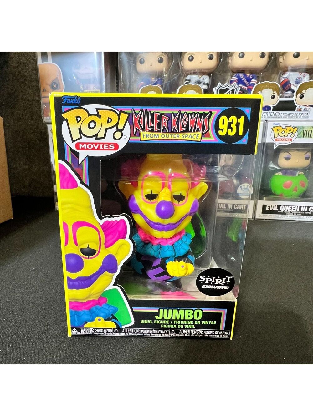 Funko Pop Movies Killer Klowns from Outer Space Jumbo 931 Spirit Exclusive